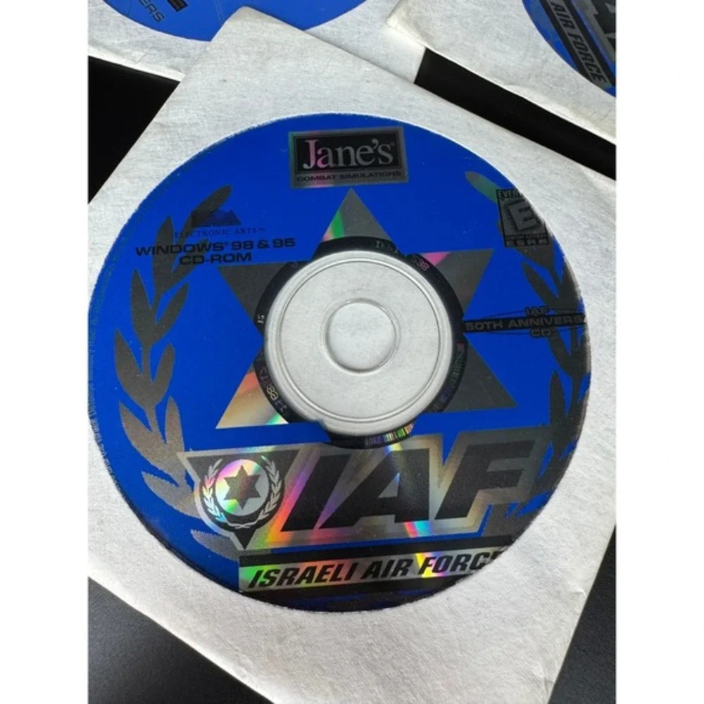 Vintage Lot of 5 Combat Flight‎ Simulation PC Games Jane's F-15 IAF USNF97 IAD